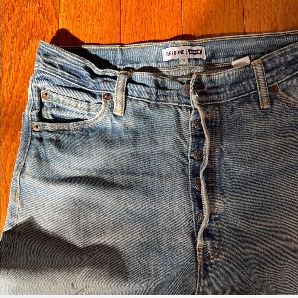Re/done Levi Sz 28 inseam 28" - Picture 2 of 3